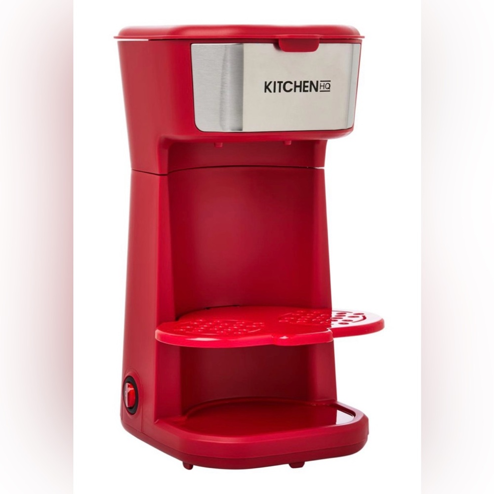 Red Kitchen HQ Single Coffee Maker with Travel Mug - Picture 4 of 4